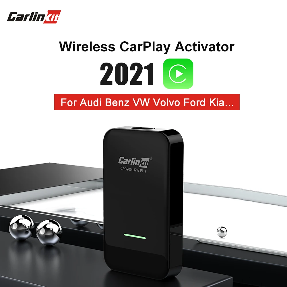 Carlinkit беспроводной Автомобильный ключ CarPlay для Audi Benz Volvo VW Mazda проводной Carplay Plug And