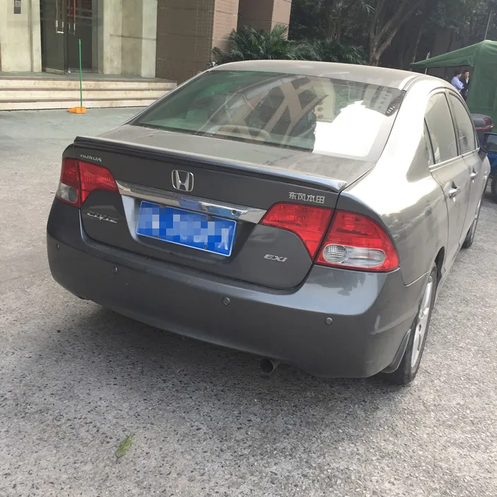 Спойлер для Honda Civic высококачественный спойлер из АБС материала заднего крыла