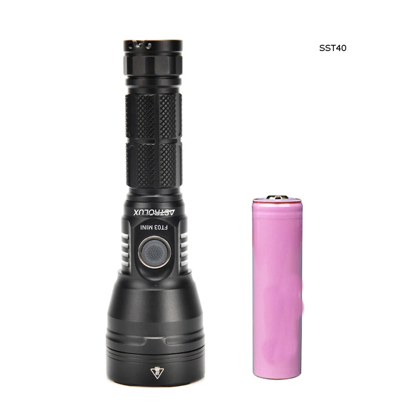 Astrolux FT03 MINI SST40 2300LM Anduril UI 583 м дальний EDC светодиодный фонарь с батареей аварийный фонарь|Фонарики и