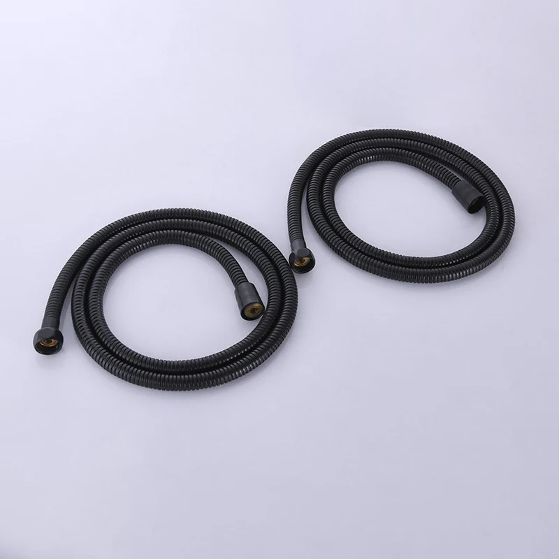 Набор для душа ванной комнаты настенное крепление черная система квадратный