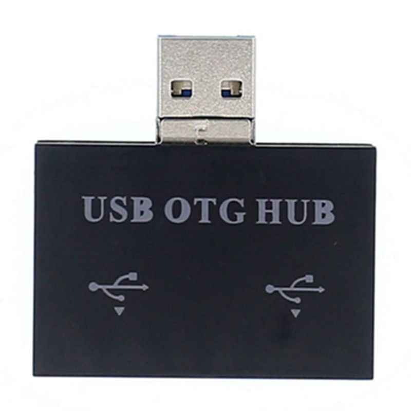 Микро-usb-хаб USB OTG адаптер мини двойной USB2.0 сплиттер концентратор для телефона