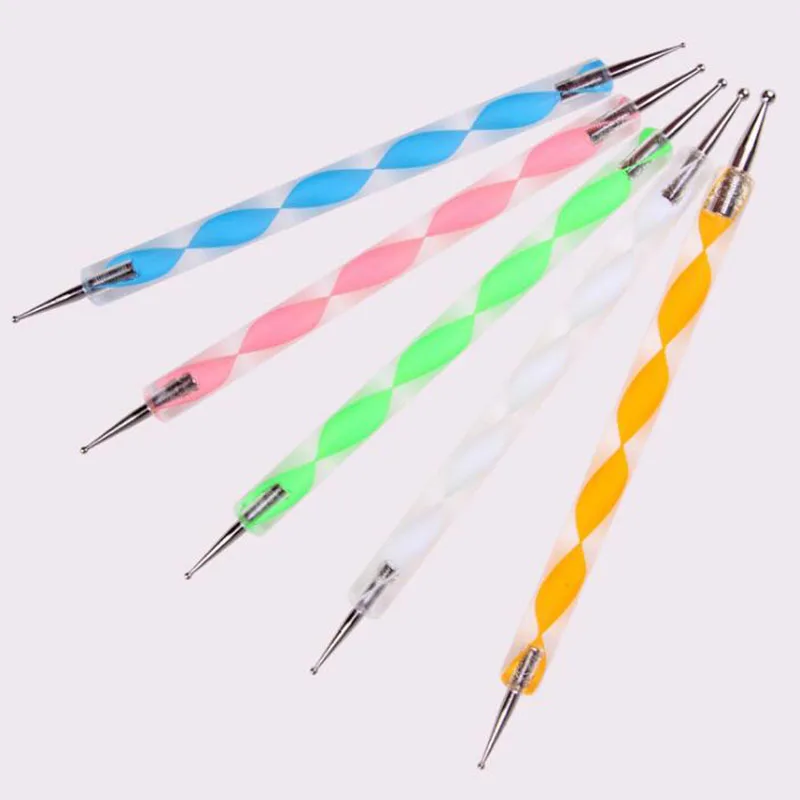 5 шт. спиральная ручка для вдавливания новые инструменты скульптуры с двойной