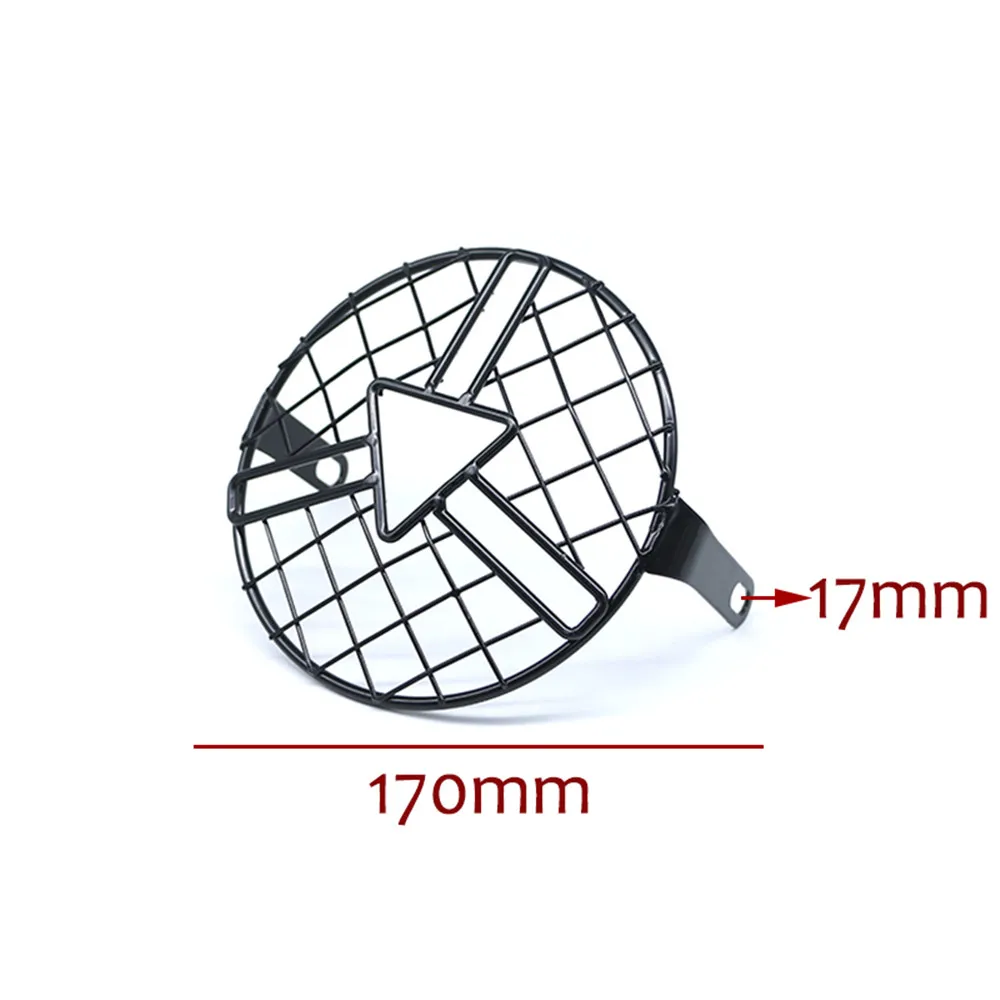 

7 inch Motorcycle Universal Vintage Headlight Protector Retro Grill Light Lamp Cover For Harley Ducati Chopper Yamaha Cafe Racer