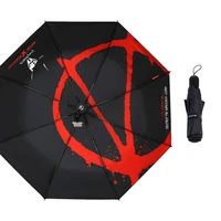 v for vendetta superhero deadpool cosplay props sunscreen umbrella outdoor street portable sunshade paras christmas gift