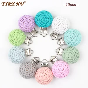 TYRY.HU, 10 шт., деревянные зажимы для соски-пустышки