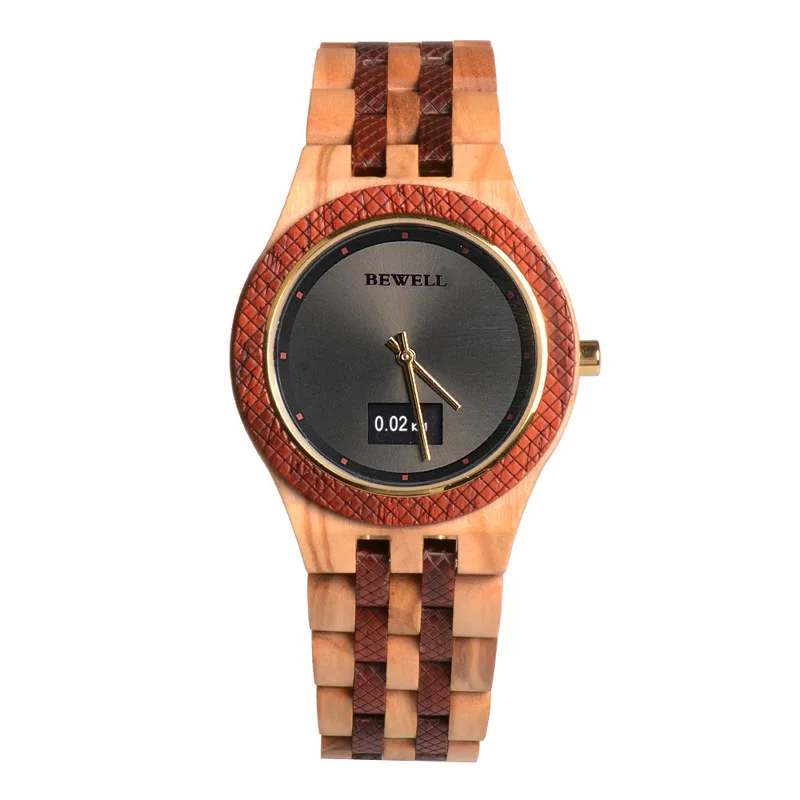 

2020 RUSHED REAL JEWEL BRAND WOODEN WATCH, AMAZON STAND-ALONE POPULAR FASHION SUIT, SMART MEN'S A HAIR SUBSTITUTE