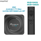 Приставка Смарт-ТВ X88 Pro RK3566, Android 11, 2,4G, двойной Wi-Fi, медиаплеер, поддержка 3D, 8K, H.265BT 4,0USB, ТВ-приставка