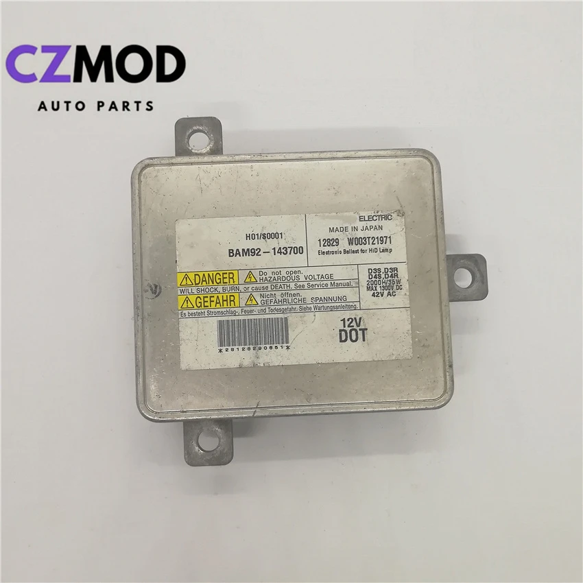 

CZMOD Original Used W003T21971 Xenon Headlight D3S D3R D4S D4R HID Ballast Module BAM92-143700 For 2011-2019 Chrysler 300 300C