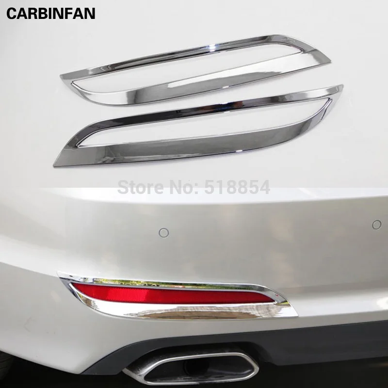 Аксессуары подходят для HYUNDAI SONATA LF 2015 2016 хромированный задний отражатель