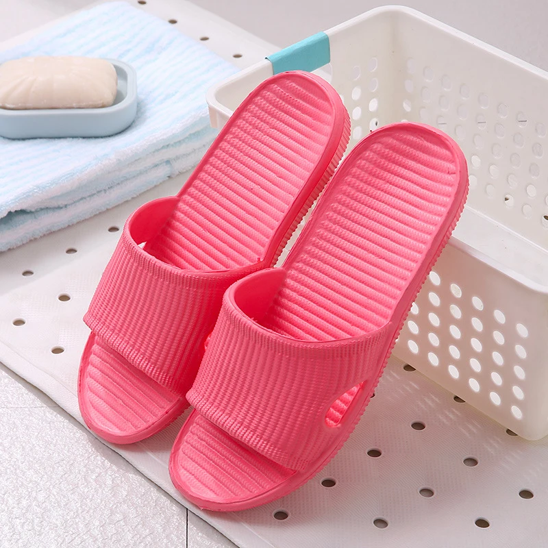 Тапочки для мужчин и женщин Домашние Банные с мягкой подошвой Домашняя