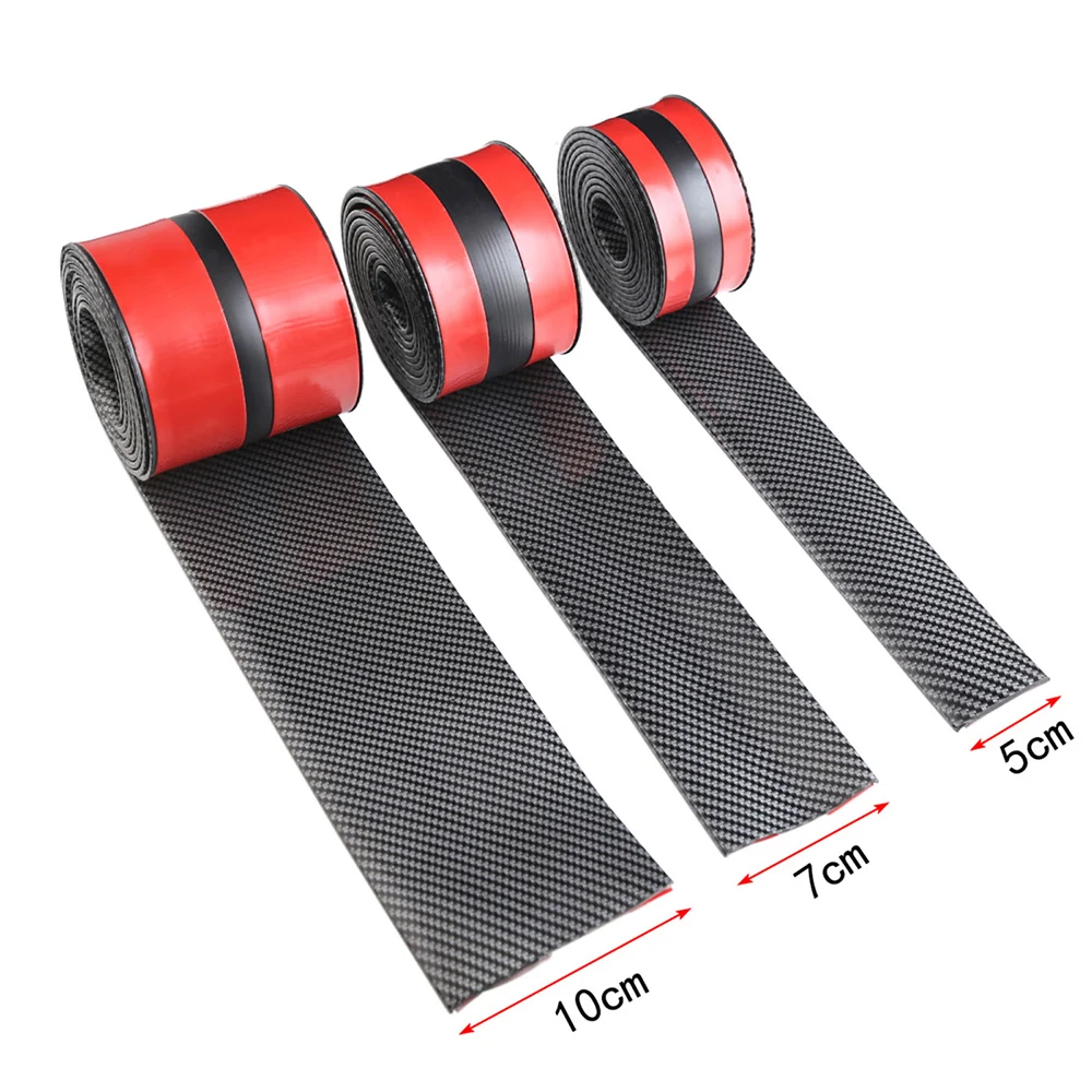 Горячая новинка Универсальная автомобильная наклейка 4D углеродное волокно резина сделай сам защитная