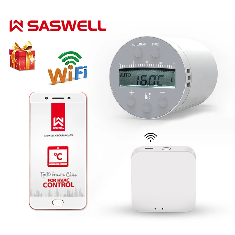 SASWELL Zigbee wifi термостат температура для воды/электрический подогрев пола вода