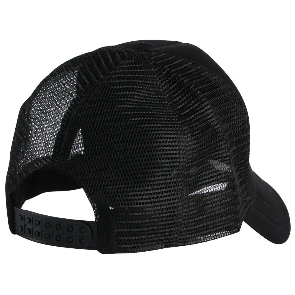 Мужские Бейсбольные кепки в стиле хип хоп с сетчатым верхом черные однотонные