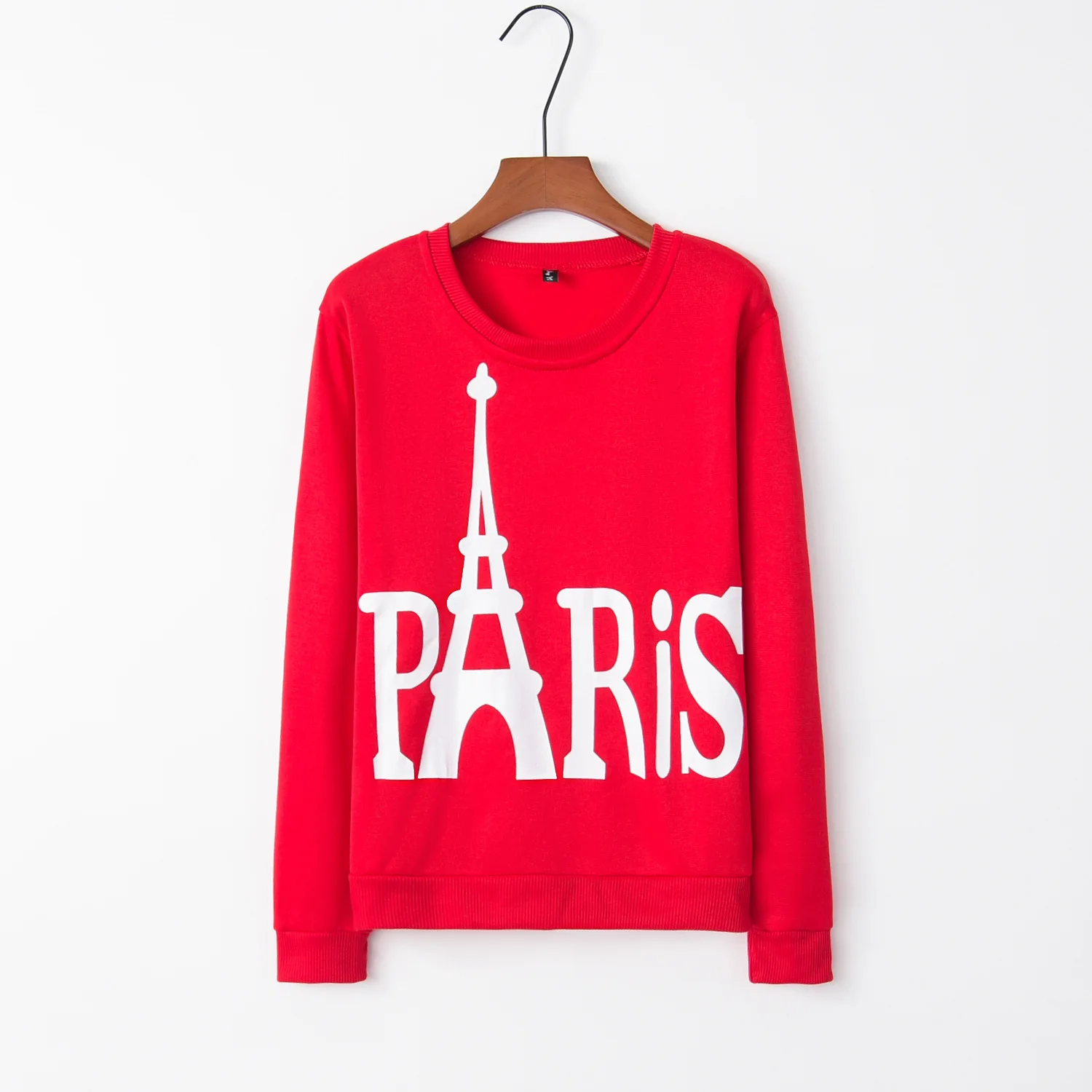 Paris Building 2022 New Design Hot Sale Hoodies Sweatshirts Women Casual Kawaii Harajuku Sweat Girls European Tops Korean