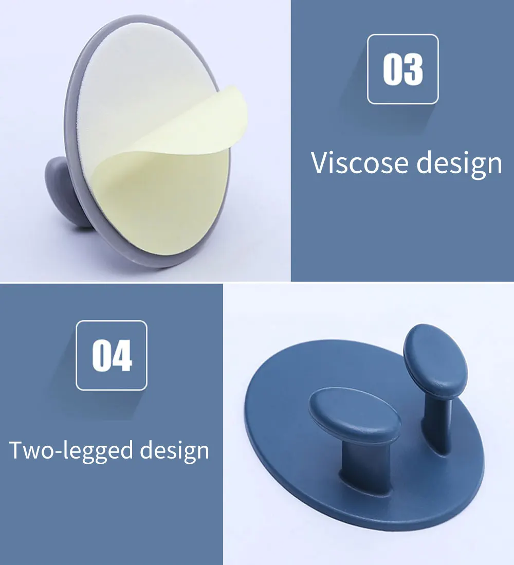 2 шт. многофункциональная настенная крючки для хранения сильный клей крючок