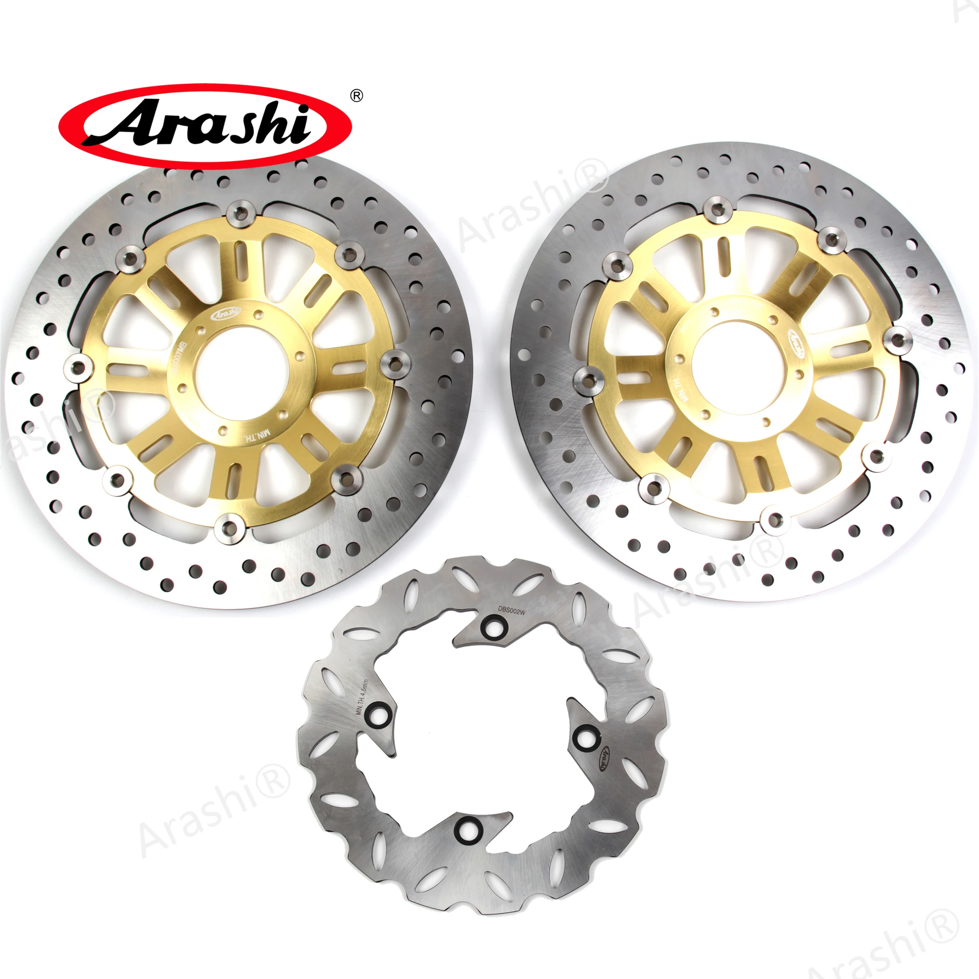 Передние и задние тормозные диски Arashi 1 комплект для HONDA CBF HORNET 600 1998 1999 CNC плавающие