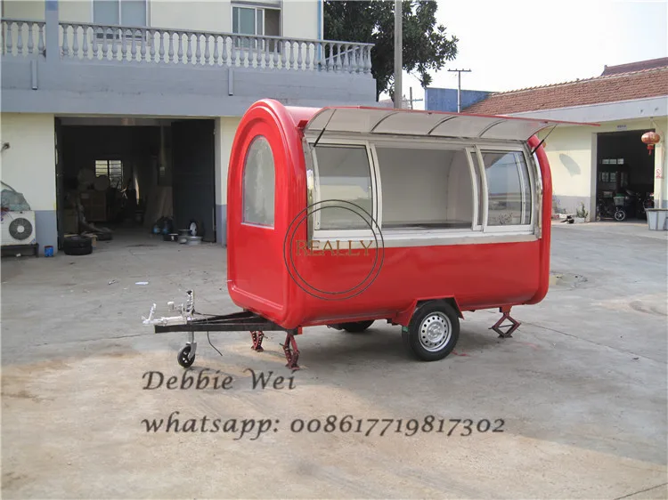 Пищевой торговый автофургон для европейского стандарта индивидуальный пищевой