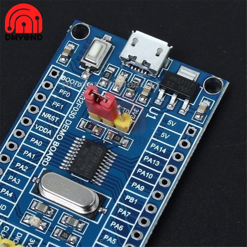 Макетная плата для маленькой системы ARM CORTEX STM32 F030F4P6 STM32F030F4P6 M0 Core 32-bit 48MHz