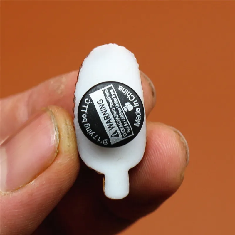 Novel Single Sale Cute Mini Shoe Charm Accessories Simulation Chocolate ice cream Shoe Decoration fit croc jibz Kid's X-mas Gift