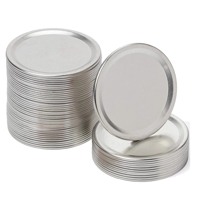 

Canning Lids Regular Mouth, Mason Jar Canning Lids for Kerr, Canning Jar Lids,Reusable Leak Proof Split Type Lids