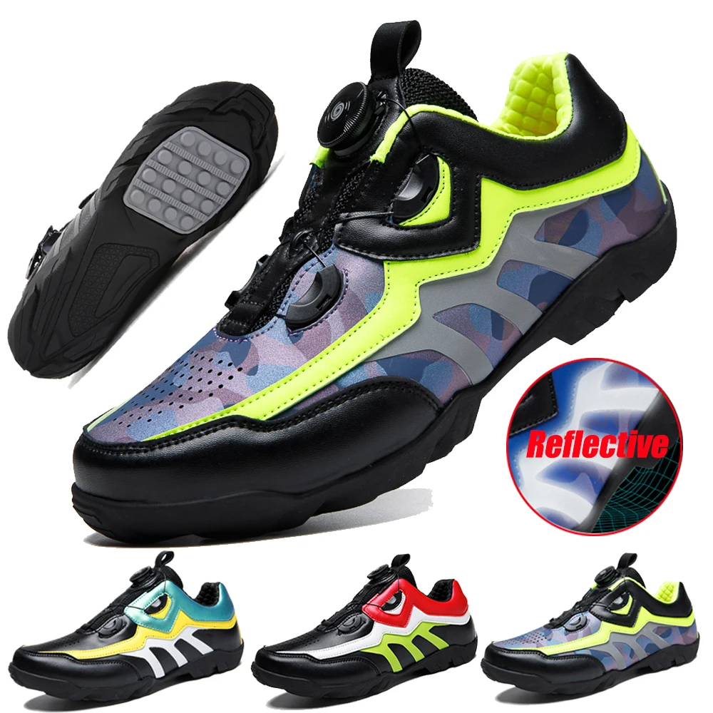 Обувь для велоспорта Зимние спортивные ботинки велосипеда Мужские и женские