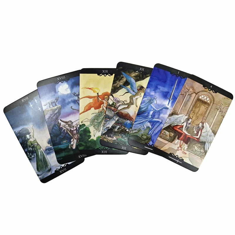 

2021 Hot Sell Dream Enchantress Tarot Cards 78Cards Tarot Cards For Divination Personal Use Full English Version Tarot