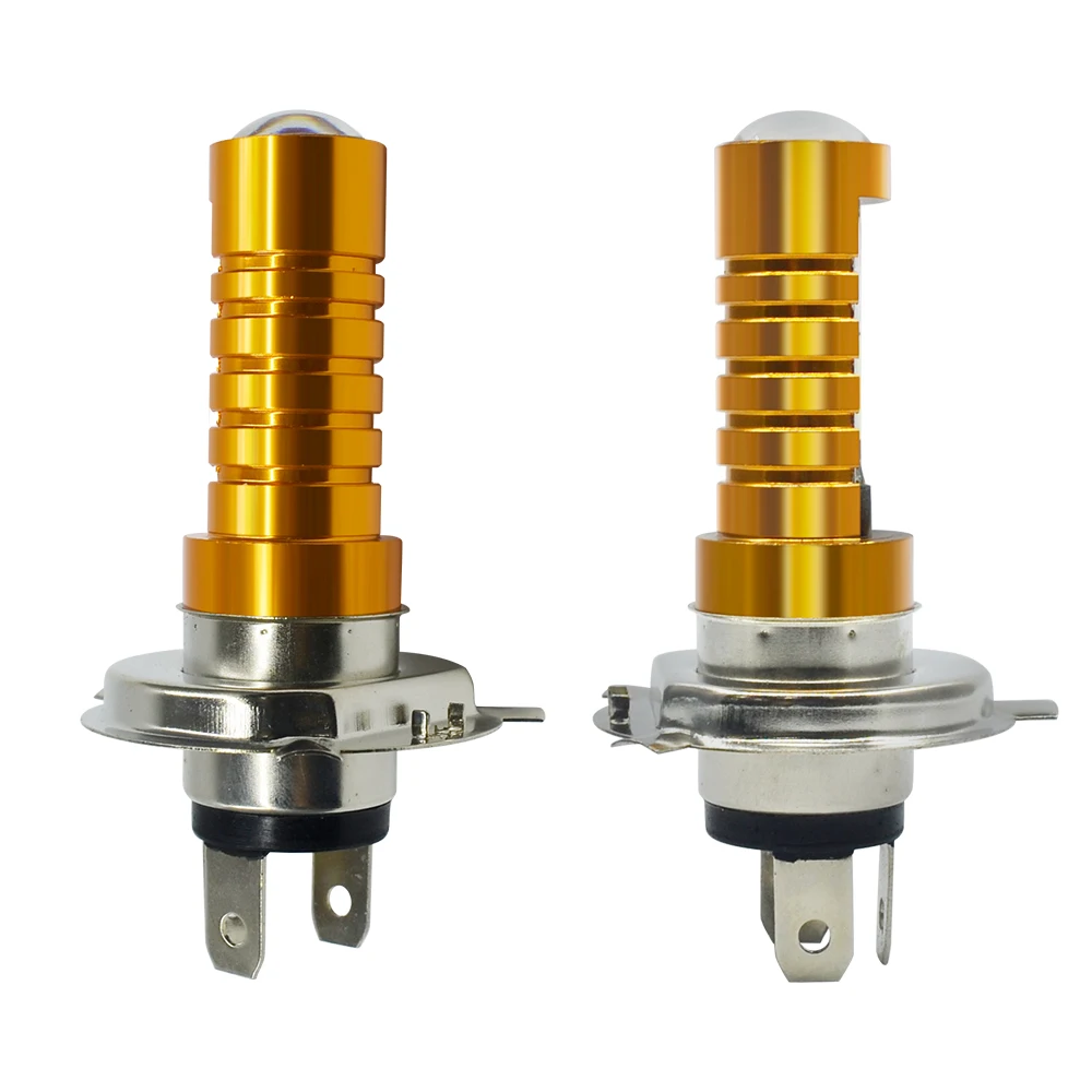 2Pcs H6 3LED Bulbs H4 3SMD Fog Lights Bulb COB Car Drving DRL Auto LED Lamp | Автомобили и мотоциклы