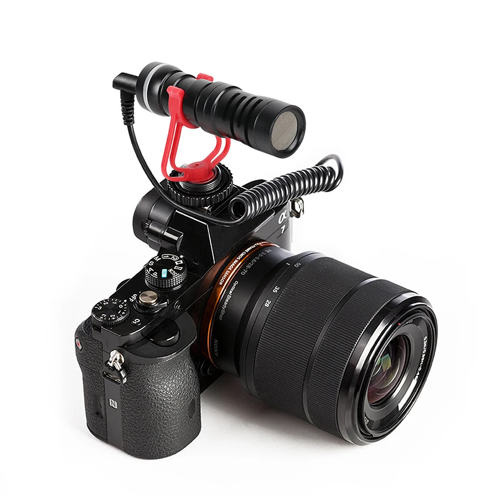 Микрофон XTUGA для камеры портативный мини-микрофон цифровой зеркальной