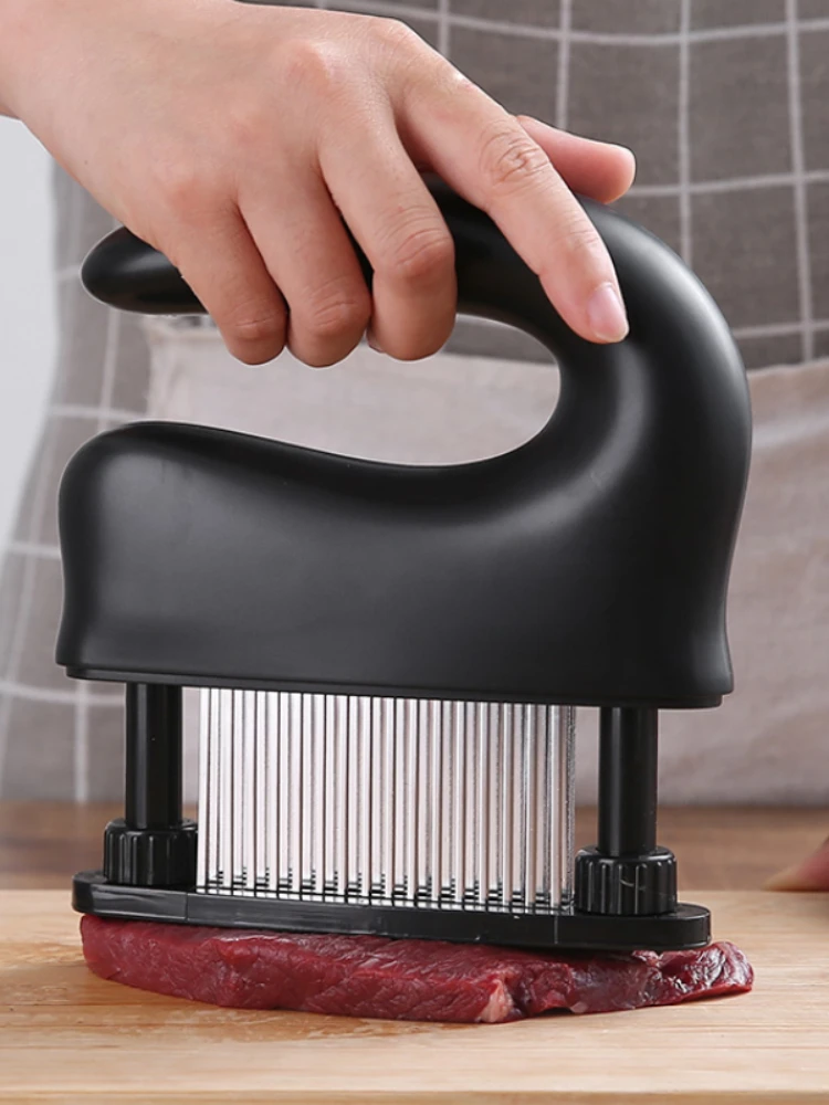 

Meat Looser Knock Break Tendon Puncture Taste Needle Domestic Pork Steak Hammer Stainless Steel Meat Tool