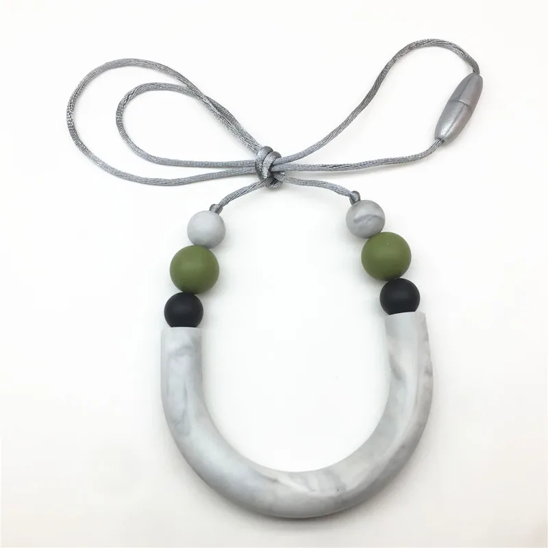 Ченкэй 2 шт. силиконовых кейсов U труба соска Прорезыватель для зубов