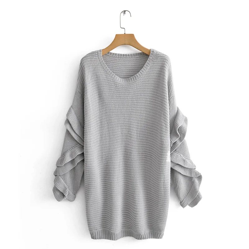 OMIKRON Новая модная осенне зимняя новая трикотажная Лоскутная трендовая одежда с