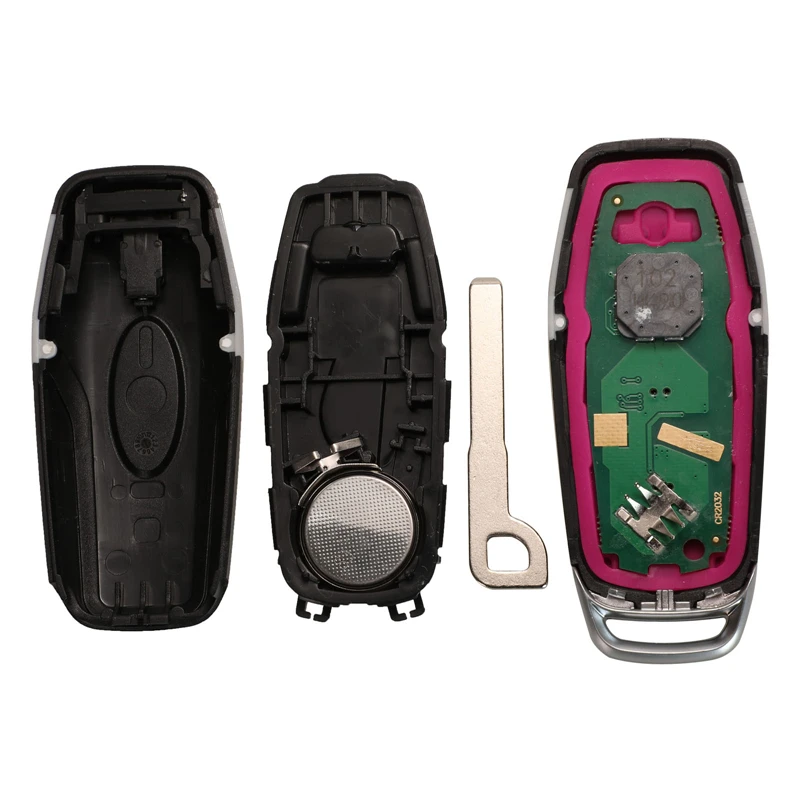 

jingyuqin 434/868/902Mhz ID49 Smart Remote Key for Ford Mondeo Explorer Mustang Focus Fusion S-Max Galaxy Car KeylessGo 3/4/5BTN