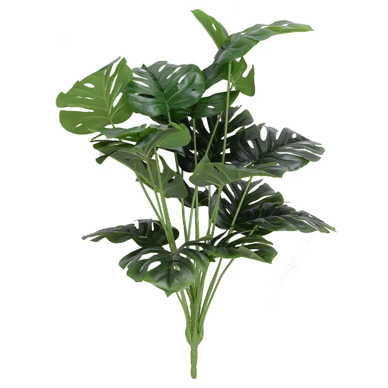 

Green Turtle Back Leaf Simulation Plant Potted Home Hotel Office Decoration Green Plant Fake Flower Bonsai Ornament