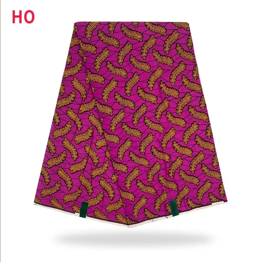

African Wax Fabric Lastest Prints 100% Cotton Sewing Material High Quality Pagne Nigeria Ankara 2021 Printed For Sewing Dress