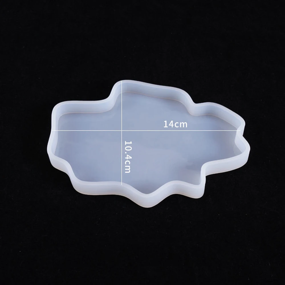 Асимметричная волна подставка из смолы литые формы силиконовая искусственная