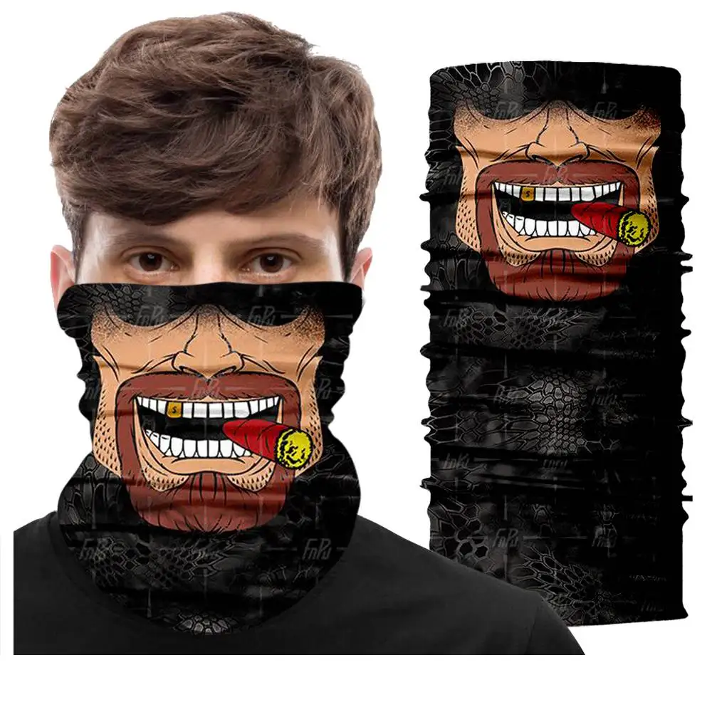 Мотоцикл шапки-Балаклавы Шапки маска для лица шарф Велосипедный Спорт Охота