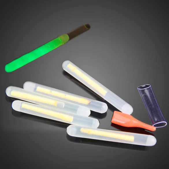 50 шт. рыбалка поплавок светящаяся палочка флуоресцентная Lightstick ночного стержень