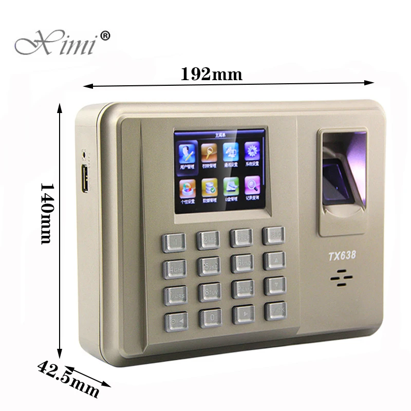 125KHZ RFID/13 56 MHZ MF кард-ридер биометрический отпечаток пальца посещаемость времени