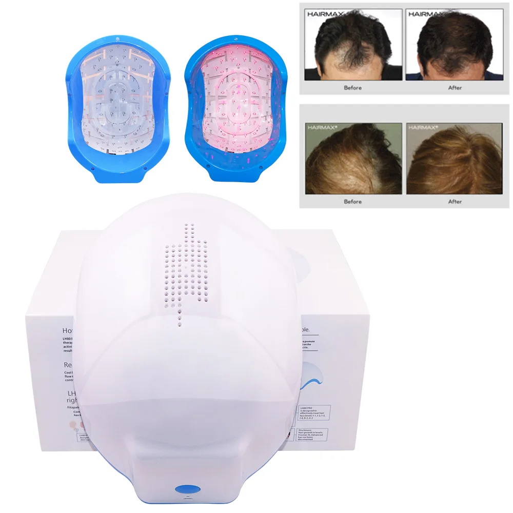 Инфракрасный лазерный шлем Regrow предотвращает выпадение волос быстрое
