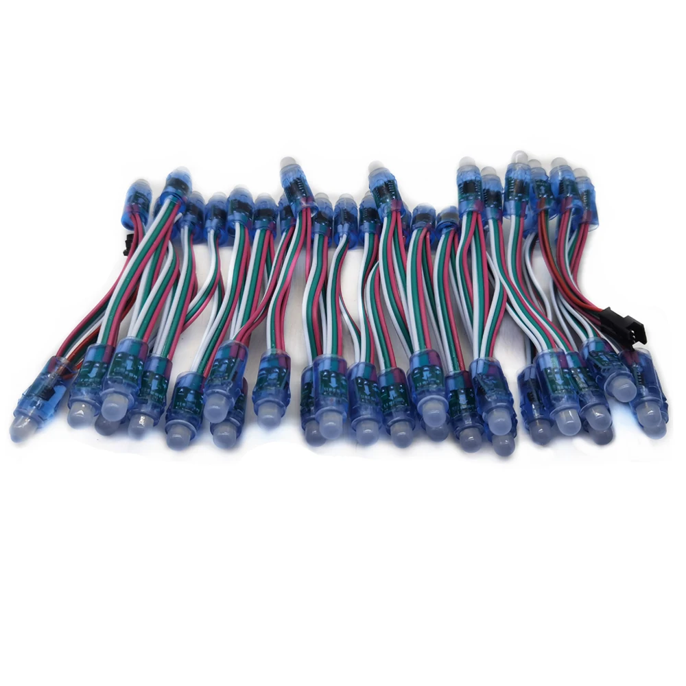 Полноцветный светодиодный пиксельный световой модуль WS2811 вход 5 в постоянного