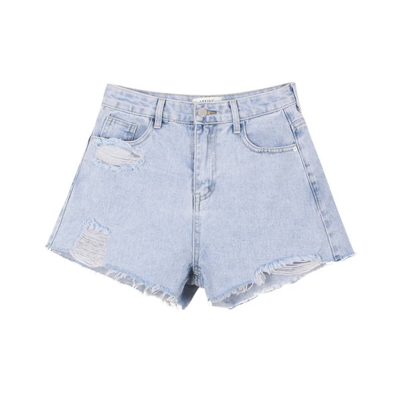 Светильник синие джинсы женские 2020 новые летние универсальные высокая талия