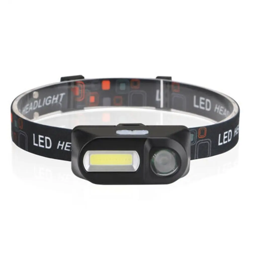 Многофункциональный Usb-интерфейс заряжающий головной светильник Cob наружный