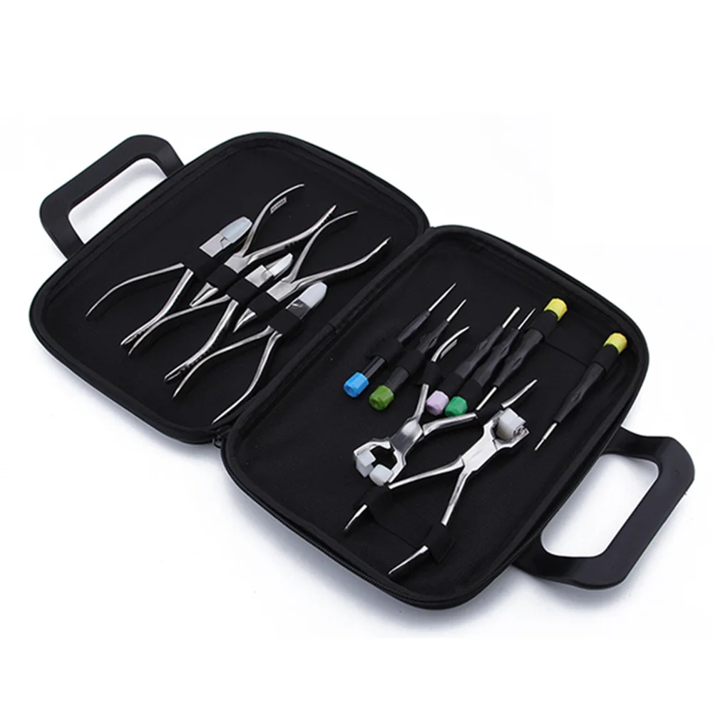 Набор плоскогубцев для очков набор инструментов фиксации 7 6 отверток инструмент
