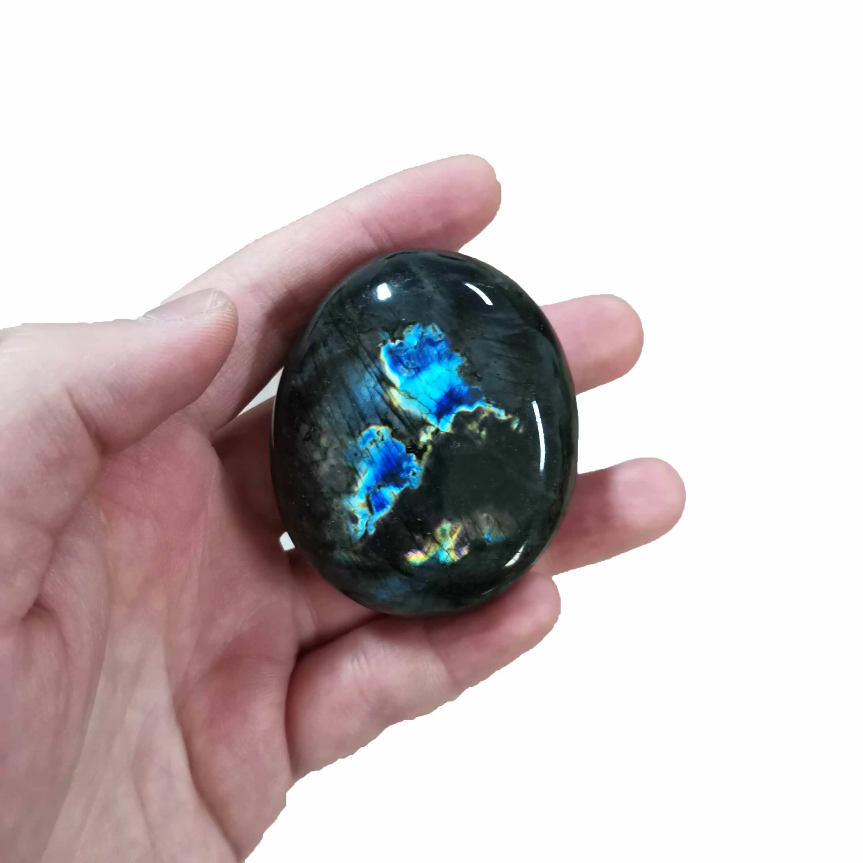 Природный Кристалл Лунный камень сырья драгоценных камней отполированное