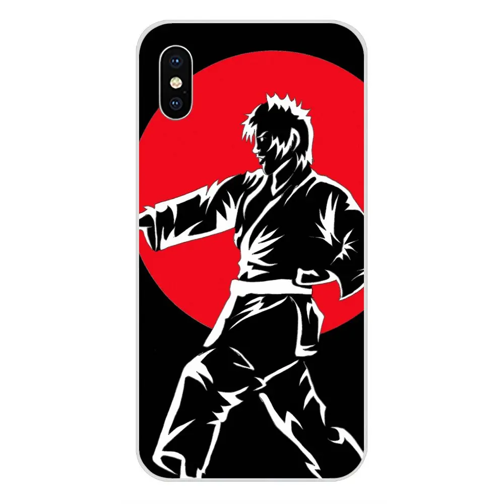 as picture Мягкий Силиконовый ТПУ Прозрачный чехол для крышки корпуса Kyokushin для Apple IPhone X XS Max XR 4 4s 5 5C 5S SE 6 6S 7 8 Plus - Цвет: as picture