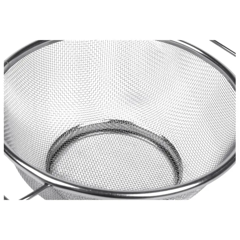 

Stainless Steel Fine Mesh Strainer Bowl Drainer Vegetable Sieve Colander Sifter