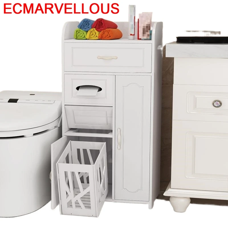 

Toilette Rangement Tocador Mueble Washroom Corner Meuble Salle De Bain Vanity Mobile Bagno Armario Banheiro Bathroom Cabinet