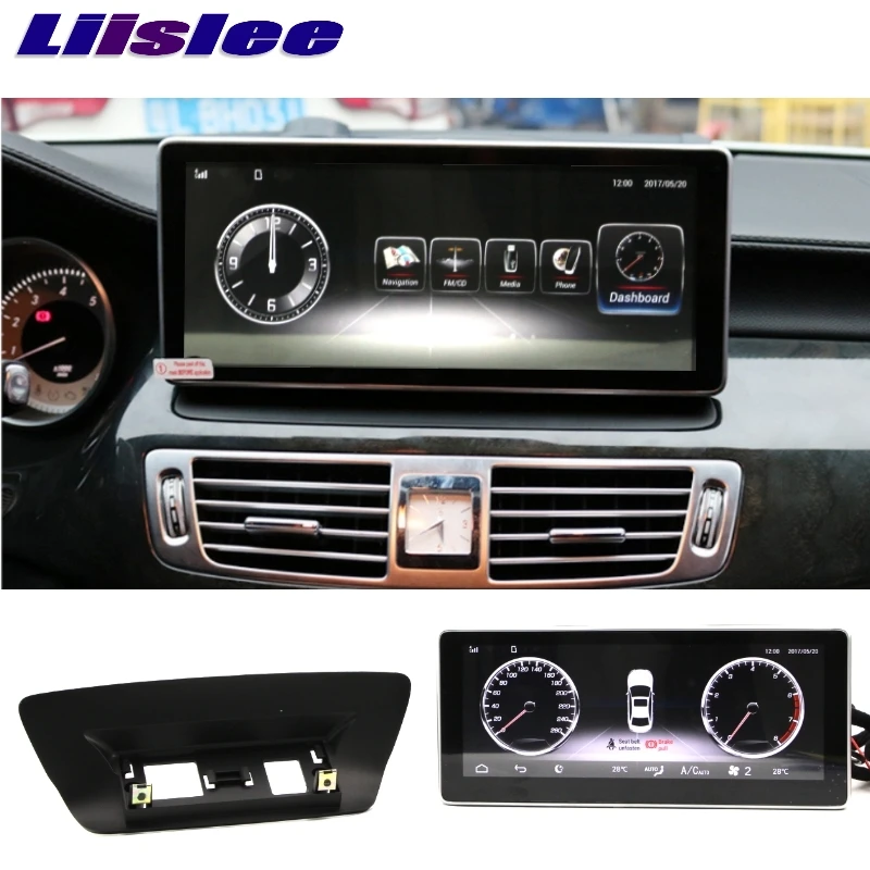 Автомобильный мультимедийный плеер Liislee NAVI CarPlay для Mercedes Benz MB CLS Class W218 X218 2011 ~ 2019
