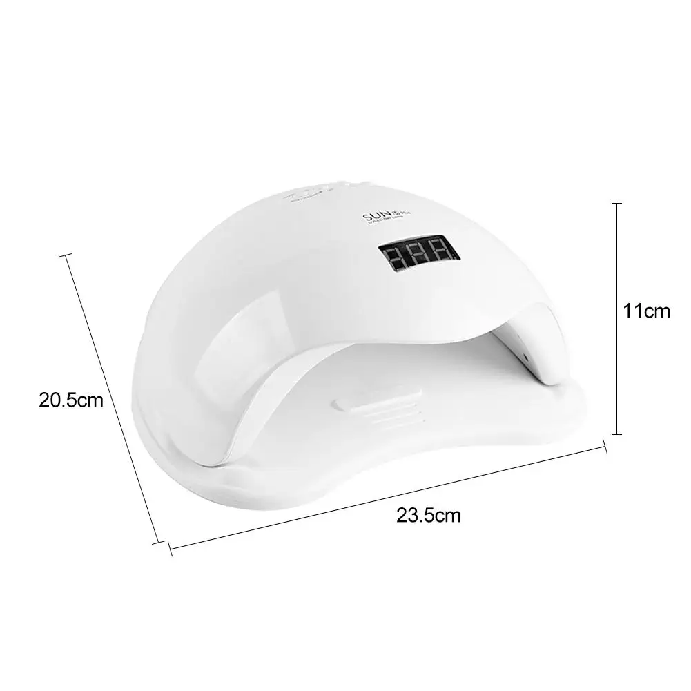 

Nails Dryer High-quality Durable Multi-function 72W UV LED Lamp LCD Display Household Manicure Nail Art Polish Drying Lamp