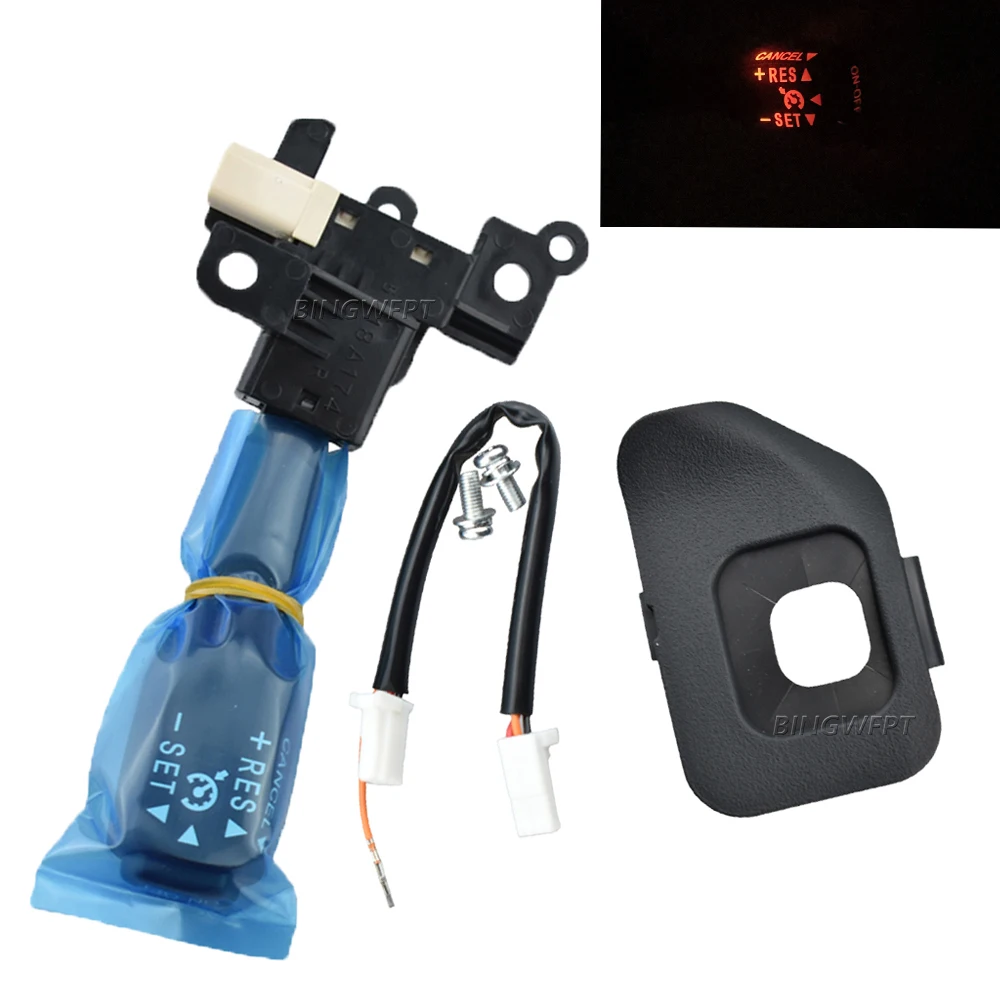 

Red LED 84632-34011 8463234011 45186-0D110-C0 /B0 For Toyota Yaris Vios Cruise Control Switch 84632-34011